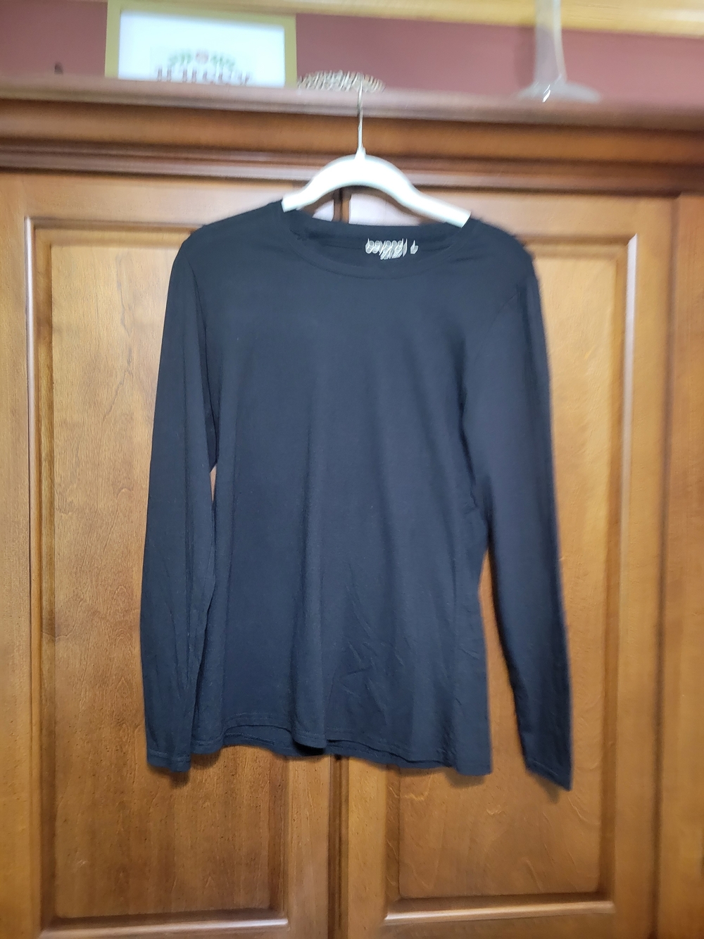 Basic Long Sleeve Tee - Black